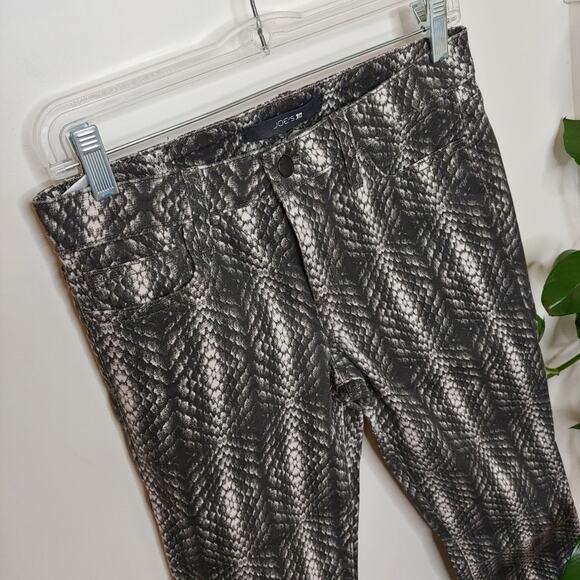 Joe's Jeans Snake Print Skinny Ankle Jeans, 28 - Picture 4 of 9